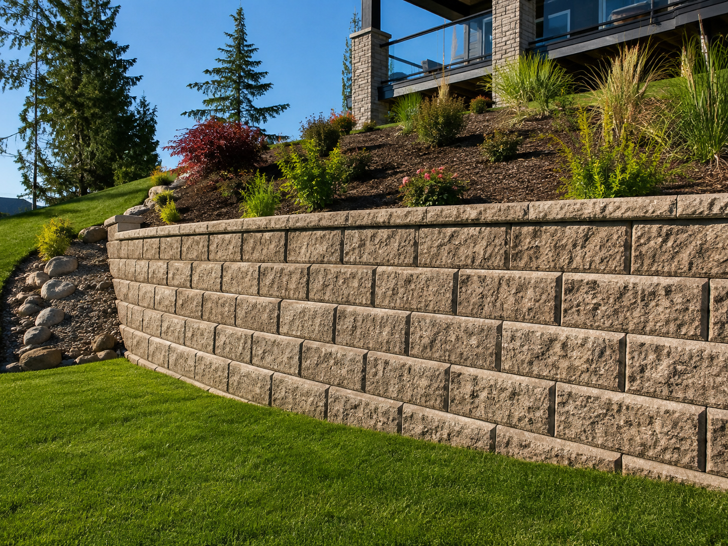 Retaining wall contractor Orange County California