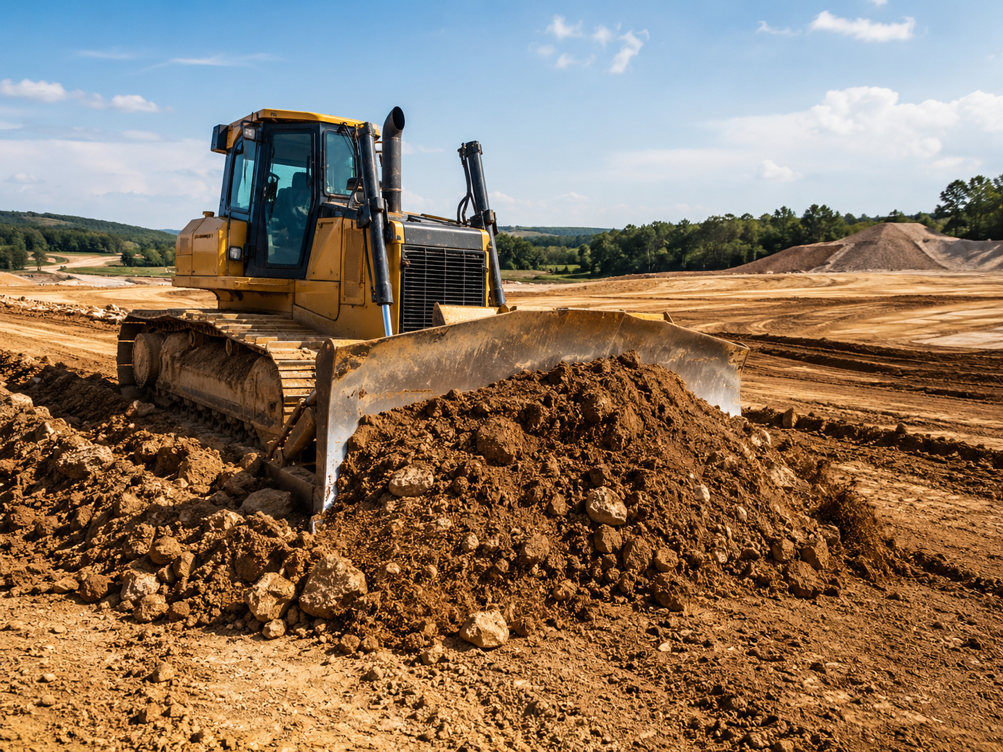 Earthwork and grading contractor Orange County California
